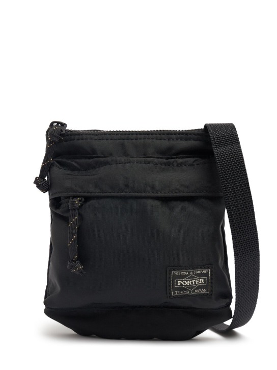 Porter - Yoshida & Co: Porter Force small nylon crossbody bag - men_0 | Luisa Via Roma