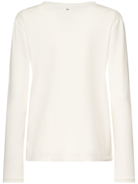 Weekend Max Mara: Quinoa printed jersey t-shirt - women_3 | Luisa Via Roma