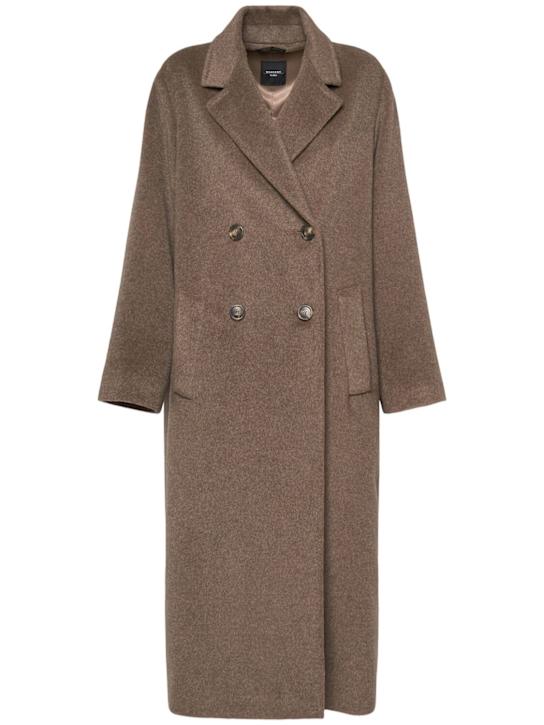Weekend Max Mara: Zufolo teddy long coat - women_0 | Luisa Via Roma