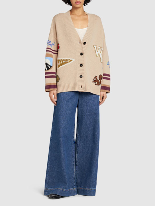 Weekend Max Mara: Cairo wool blend cardigan - women_1 | Luisa Via Roma