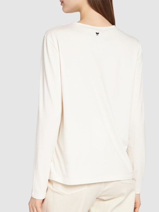 Weekend Max Mara: Quinoa printed jersey t-shirt - women_2 | Luisa Via Roma