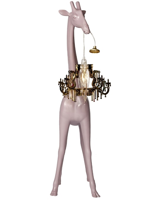 Qeeboo: XS Giraffe In Love table lamp - ecraft_1 | Luisa Via Roma