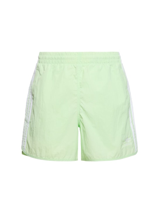 adidas Originals: Sprinter shorts - Light Green - men_0 | Luisa Via Roma