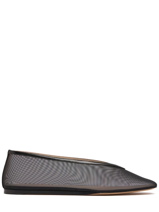 Le Monde Beryl: Zapatillas de malla 10mm - Negro - women_0 | Luisa Via Roma