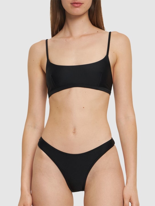 Matteau: Bikini top - Black - women_1 | Luisa Via Roma