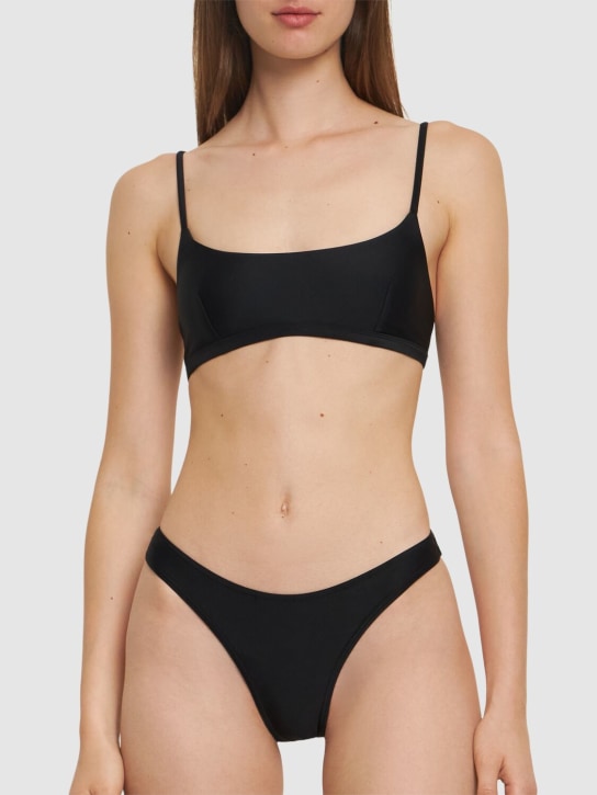 Matteau: Brazilian bikini briefs - Black - women_1 | Luisa Via Roma