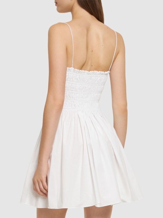 Matteau: Organic cotton poplin mini dress - women_2 | Luisa Via Roma
