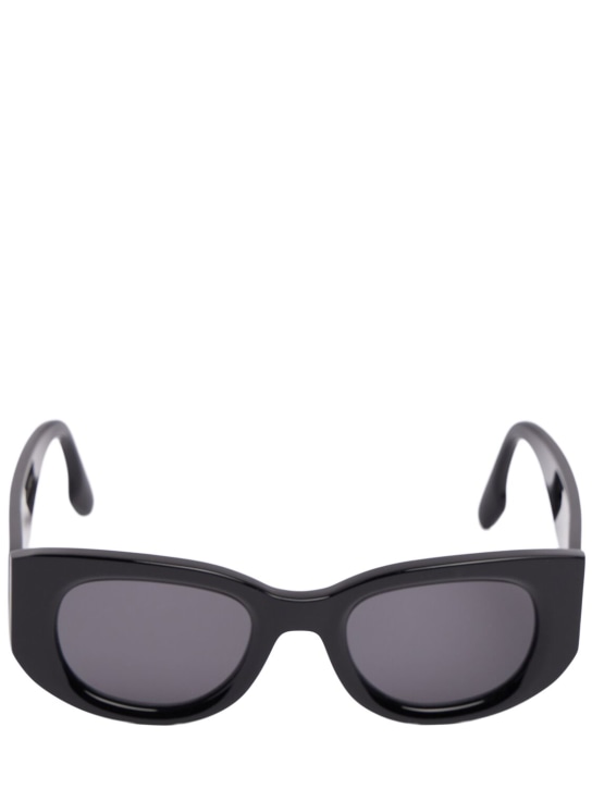 Victoria Beckham: VB Monogram acetate sunglasses - Black - women_0 | Luisa Via Roma