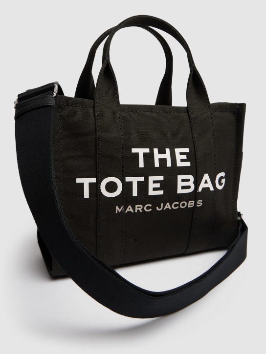 Marc Jacobs: The Small canvas tote bag - Black - women_1 | Luisa Via Roma