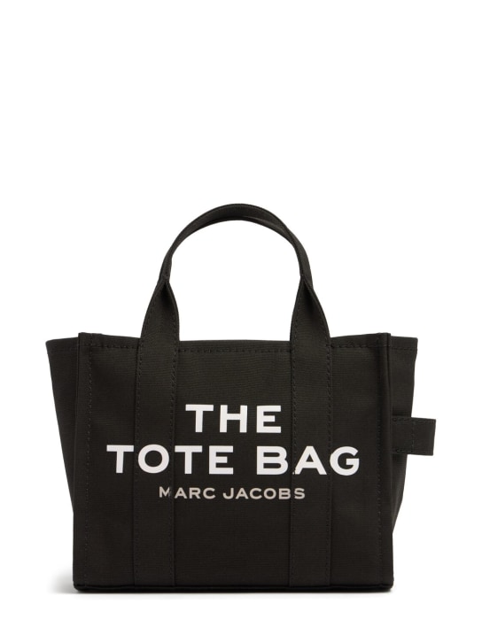 Marc Jacobs: The Small canvas tote bag - Black - women_0 | Luisa Via Roma