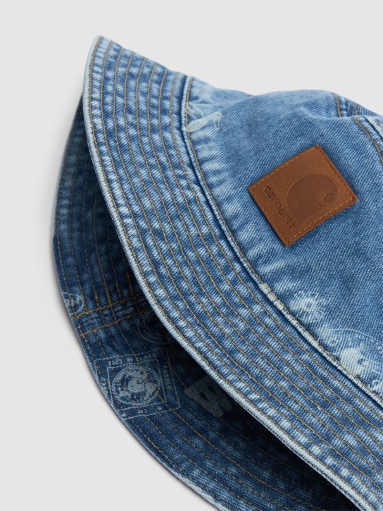 Carhartt WIP: Maitland Stamp organic cotton bucket hat - men_4 | Luisa Via Roma