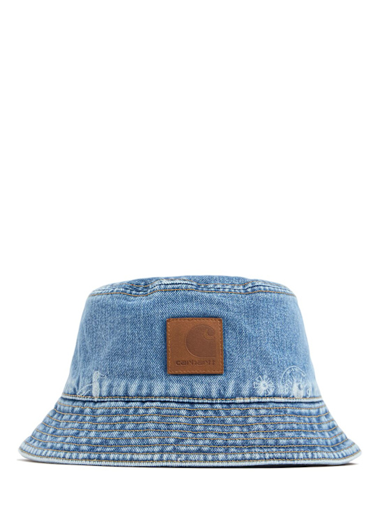 Carhartt WIP: Maitland Stamp organic cotton bucket hat - men_0 | Luisa Via Roma