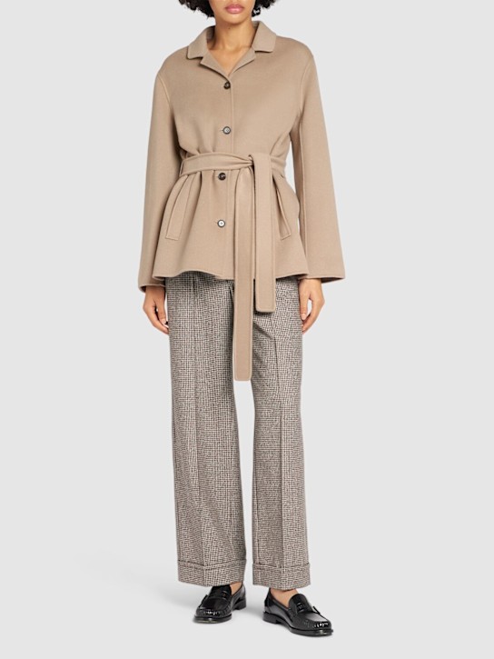 'S Max Mara: Giacca Fiabe in lana - Cammello - women_1 | Luisa Via Roma