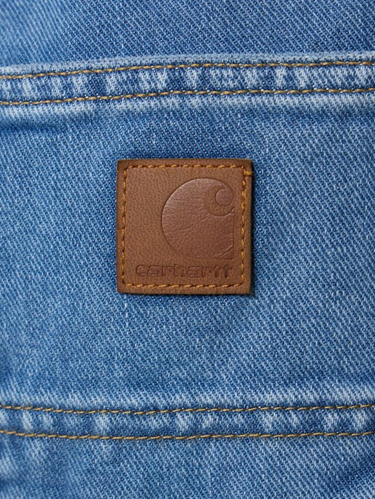 Carhartt WIP: W' Maitland Stamp denim jeans - women_3 | Luisa Via Roma