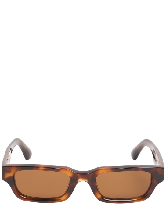 Chimi: 10.3 squared acetate sunglasses - Brown - men_0 | Luisa Via Roma