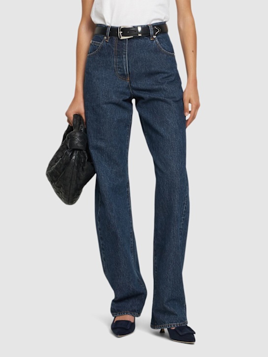 Manolo Blahnik: 50mm Maysale suede pumps - women_1 | Luisa Via Roma