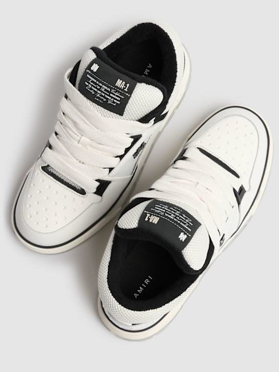 Amiri: MA-1 sneakers - White/Black - men_3 | Luisa Via Roma