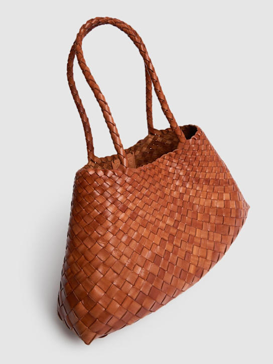 Dragon Diffusion: Big Santa Croce leather tote bag - Tan - women_2 | Luisa Via Roma