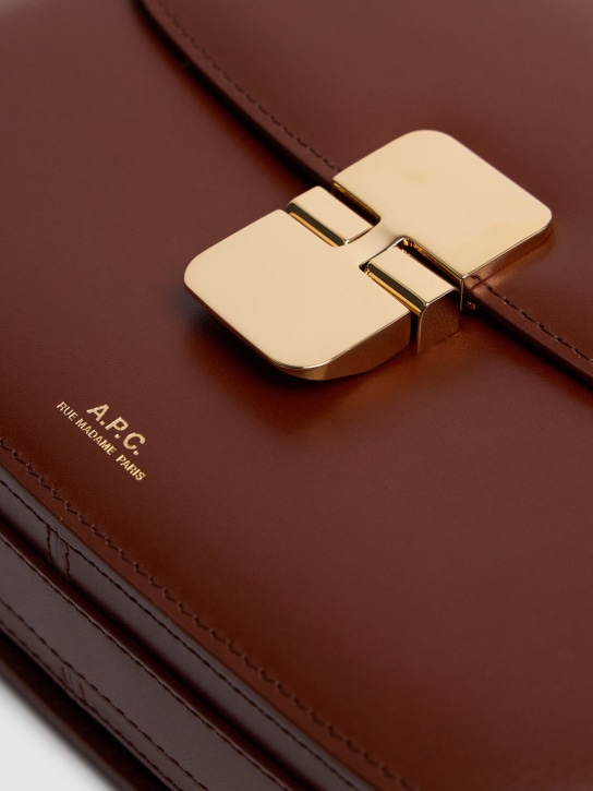 A.P.C.: Small Grace leather shoulder bag - women_3 | Luisa Via Roma