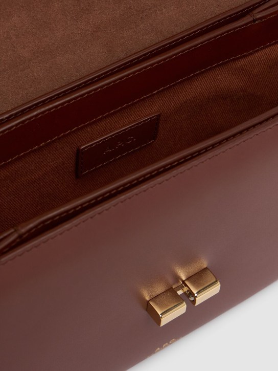 A.P.C.: Small Grace leather shoulder bag - women_5 | Luisa Via Roma