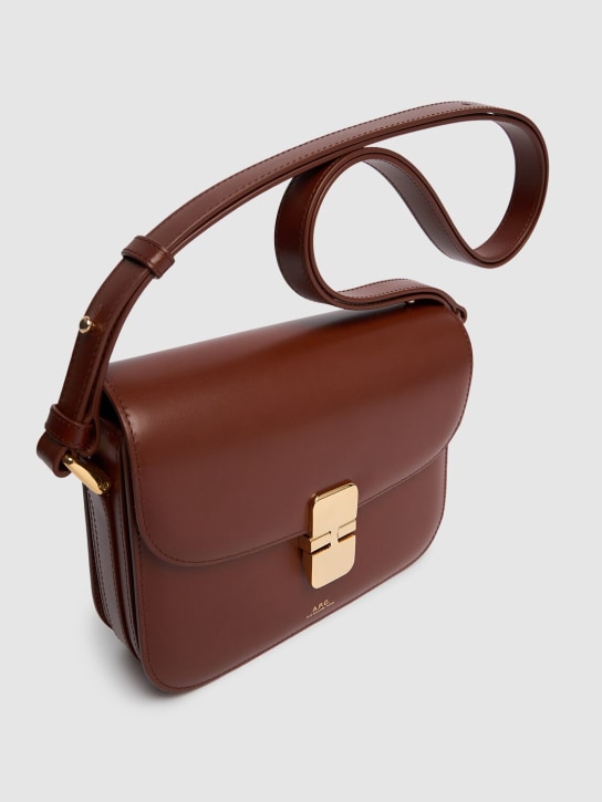 A.P.C.: Small Grace leather shoulder bag - women_2 | Luisa Via Roma