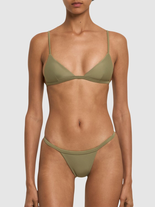 Petite triangle bikini top - Matteau - Women  | Luisaviaroma