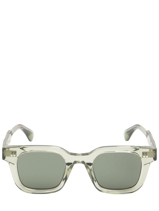 Chimi: 04 Squared acetate sunglasses - Green - men_0 | Luisa Via Roma