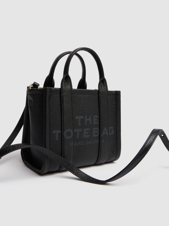 Marc Jacobs: The Crossbody leather tote bag - Black - women_1 | Luisa Via Roma