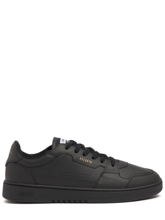 Axel Arigato: Dice Low leather sneakers - Black - men_0 | Luisa Via Roma