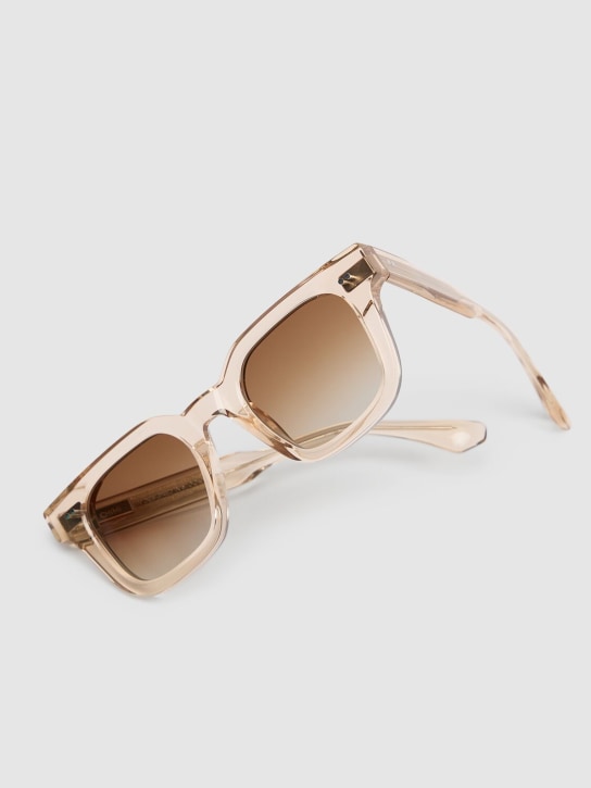 Chimi: 04 squared acetate sunglasses - Ecru - men_1 | Luisa Via Roma