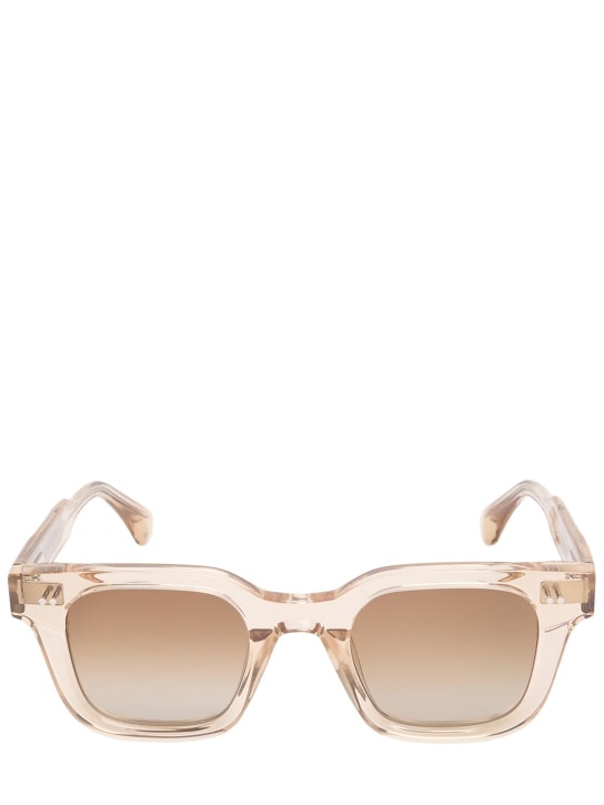 Chimi: 04 squared acetate sunglasses - Ecru - women_0 | Luisa Via Roma