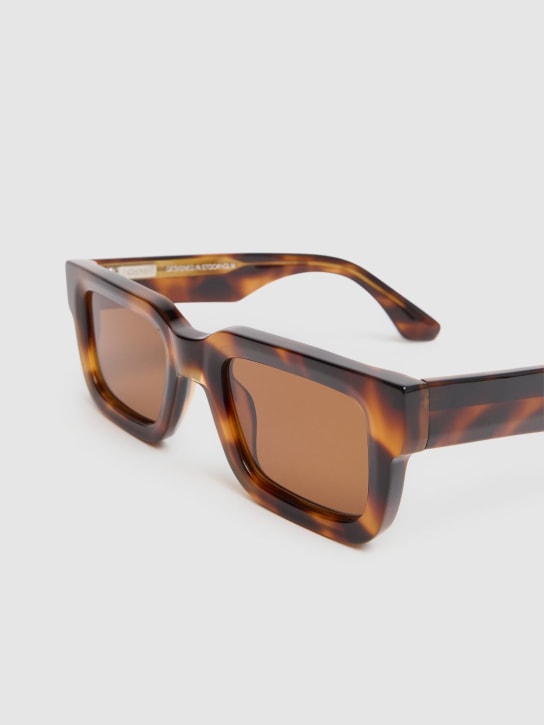 Chimi: 05 squared acetate sunglasses - Tortoiseshell - men_1 | Luisa Via Roma