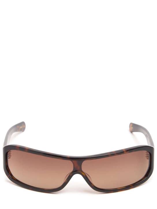 Flatlist Eyewear: Zoe acetate sunglasses w/ brown lenses - men_0 | Luisa Via Roma