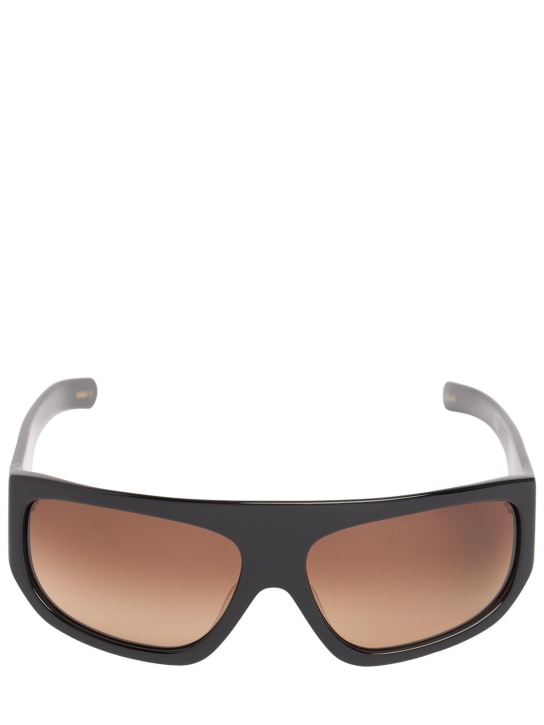Flatlist Eyewear: Farah acetate sunglasses w/gradient lens - Black - women_0 | Luisa Via Roma