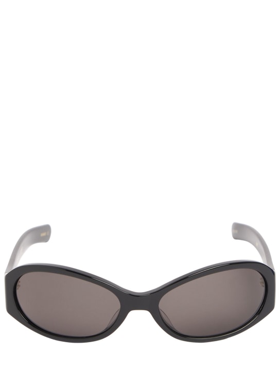 Flatlist Eyewear: Lunettes de soleil en acétate Office Opel - Noir - women_0 | Luisa Via Roma
