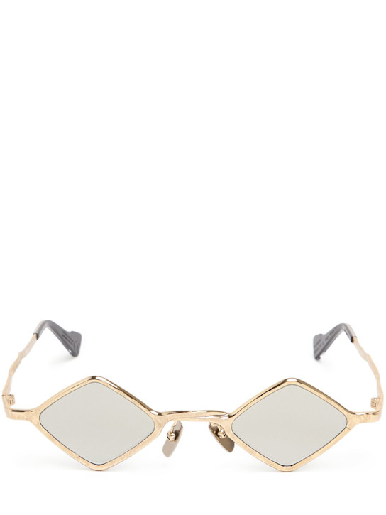 Kuboraum Berlin: Z14 squared metal sunglasses - women_0 | Luisa Via Roma