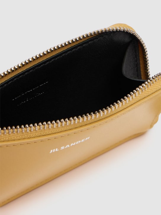 Jil Sander: E/W-Geldbörse aus Leder „Giro“ - women_3 | Luisa Via Roma