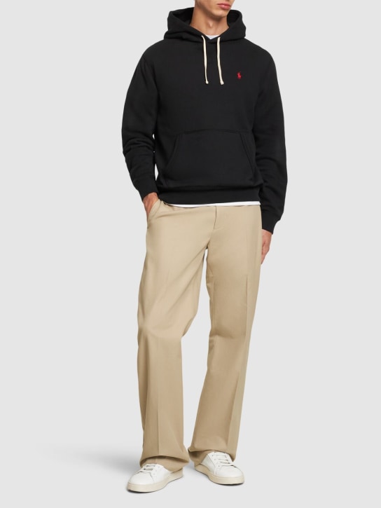 Polo Ralph Lauren: Hoodie aus Baumwollmischgewebe mit Logo - men_1 | Luisa Via Roma