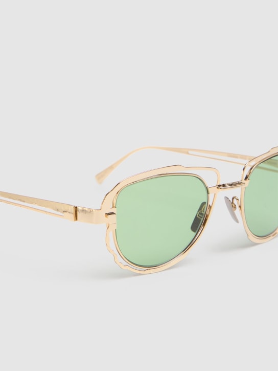 Kuboraum Berlin: H02 round metal sunglasses - men_4 | Luisa Via Roma