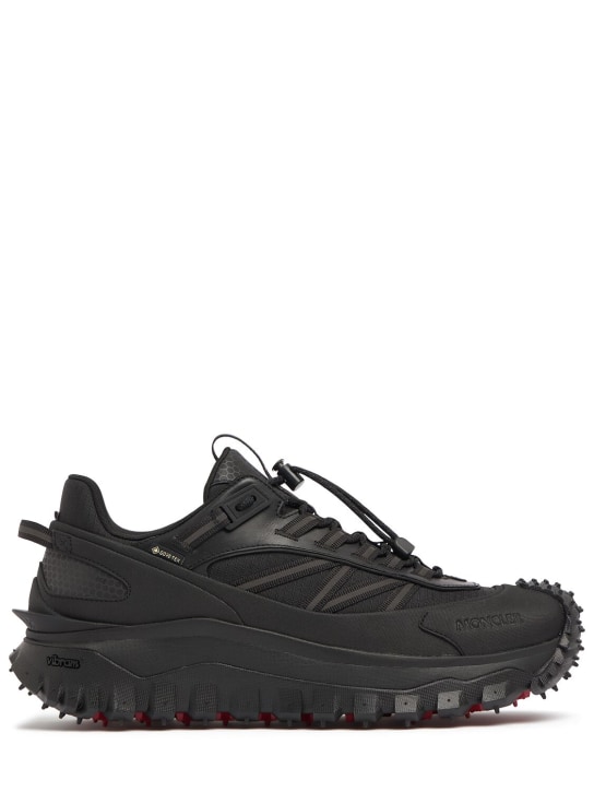 Moncler: 4.5cm Trailgrip GTX tech sneakers - Black - men_0 | Luisa Via Roma