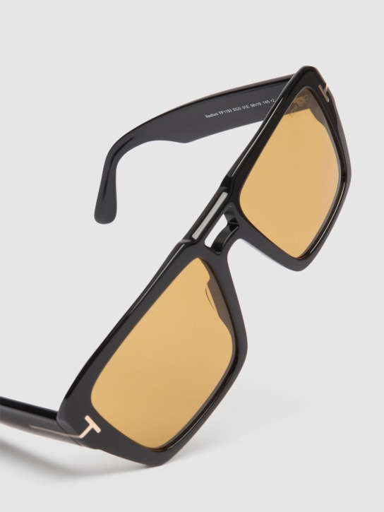 Tom Ford: Redford squared sunglasses - Black/Brown - women_1 | Luisa Via Roma