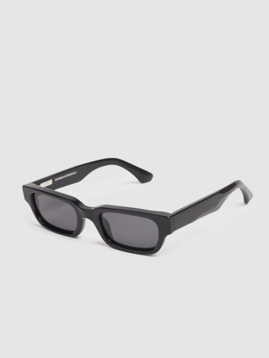 Chimi: 10.3 squared acetate sunglasses - Siyah - women_1 | Luisa Via Roma