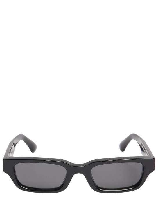 Chimi: 10.3 squared acetate sunglasses - Black - men_0 | Luisa Via Roma