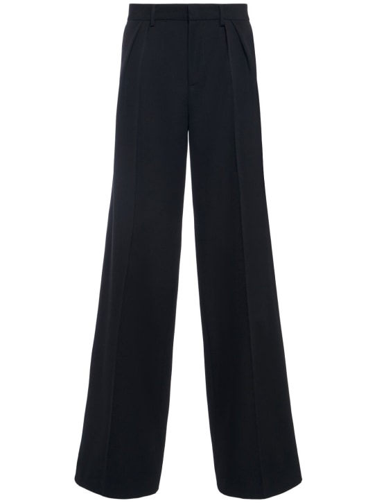 Dsquared2: Pantalon ample Giant - Noir - women_0 | Luisa Via Roma