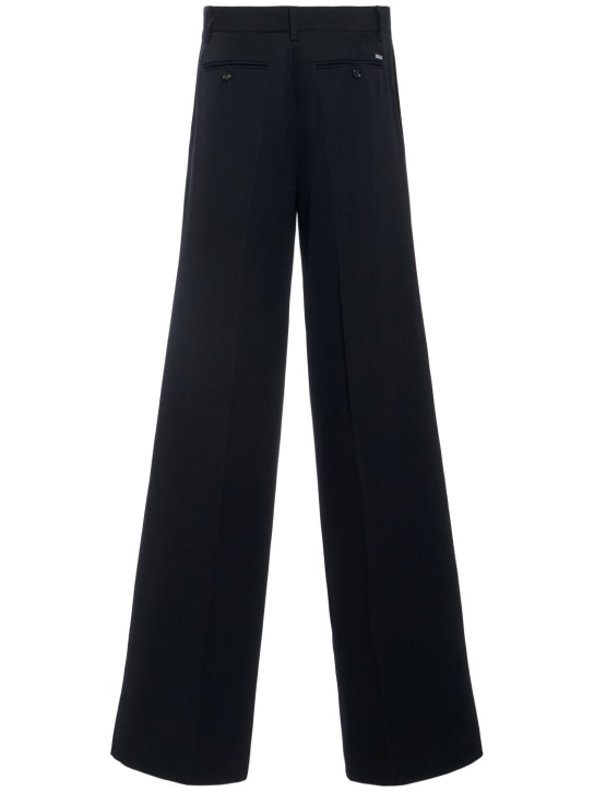 Dsquared2: Giant wide pants - Black - women_3 | Luisa Via Roma