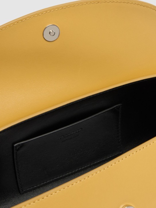 Jil Sander: Small Cannolo leather shoulder bag - women_6 | Luisa Via Roma