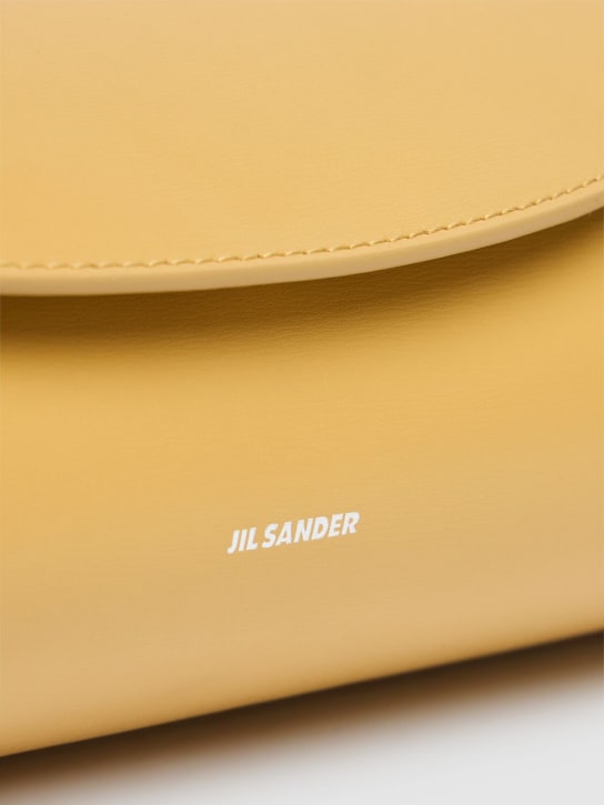 Jil Sander: Small Cannolo leather shoulder bag - women_4 | Luisa Via Roma