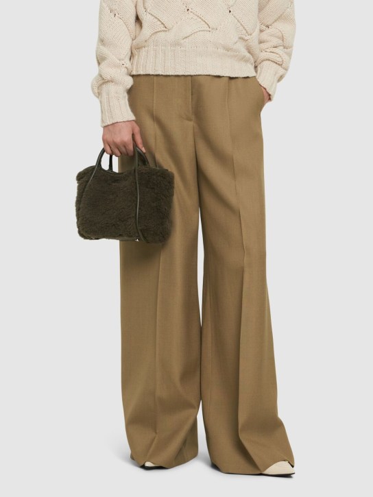 Max Mara: LVR Exclusive XS TMarin1 Teddy bag - women_1 | Luisa Via Roma