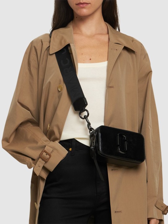 Marc Jacobs: The Snapshot DTM leather shoulder bag - Siyah - women_1 | Luisa Via Roma