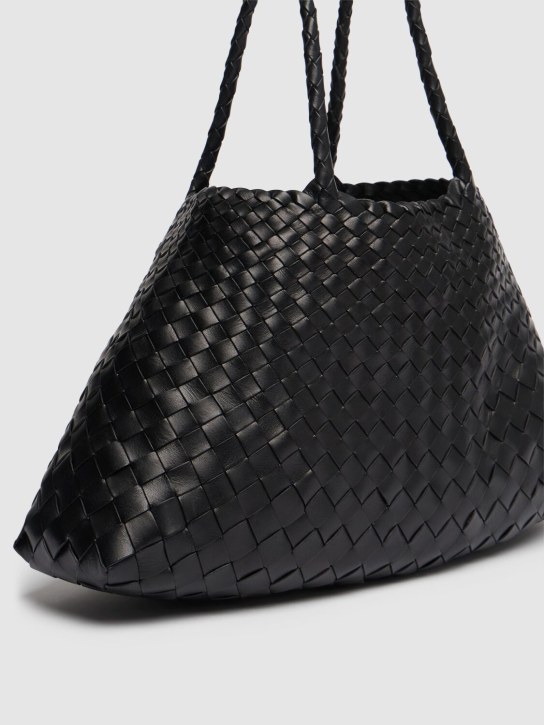 Dragon Diffusion: Big Santa Croce leather tote bag - Black - women_4 | Luisa Via Roma